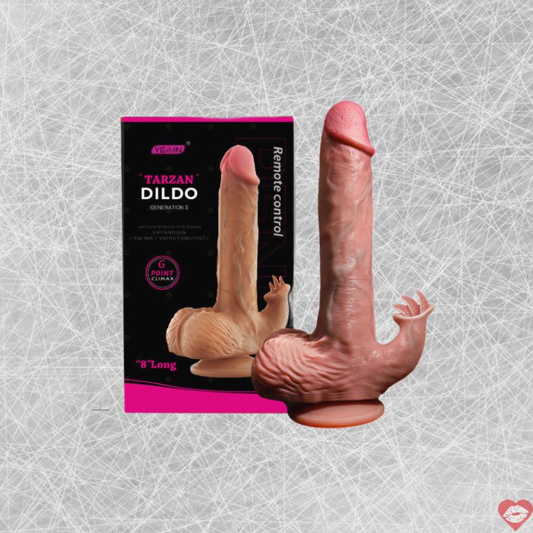 Dildo Tarzan YEAIN Mount Taishan Lưỡi Liếm G