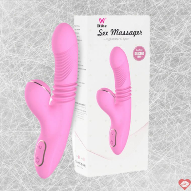 Dildo Olivia Dibe Hút Giãn G-Spot Nóng Rung