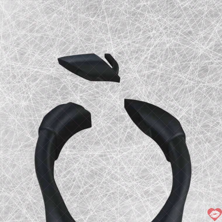Vòng đeo tăng kích thước We-Vibe Fit Link Bond đen ABS siêu êm