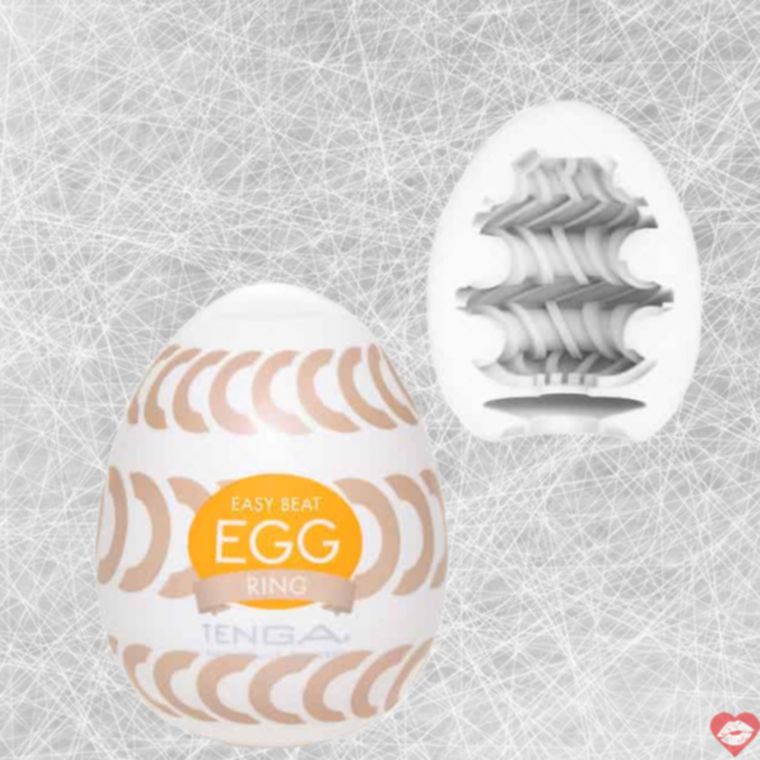 Tenga Egg Wonder Ring Trứng Trắng TPE 6.1cm Bất Ngờ