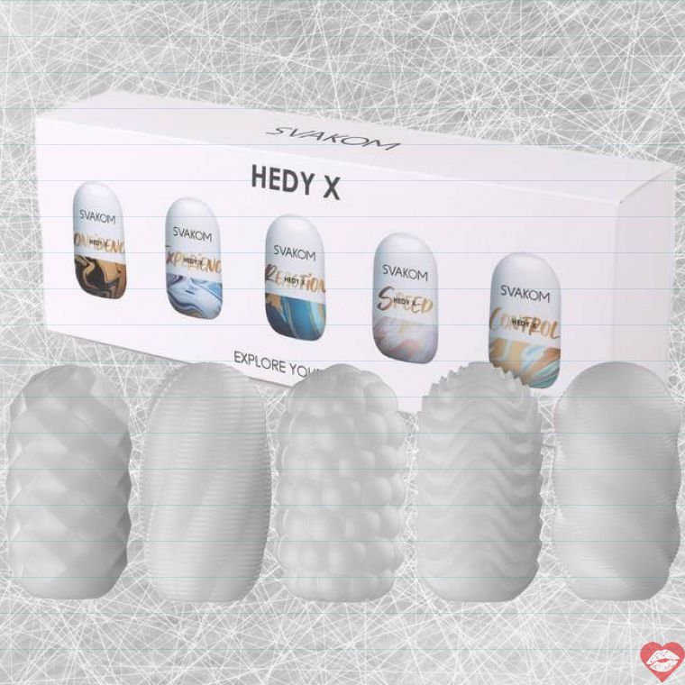Svakom Hedy X 5PCS Masturbator Đa Rãnh Siêu Thực