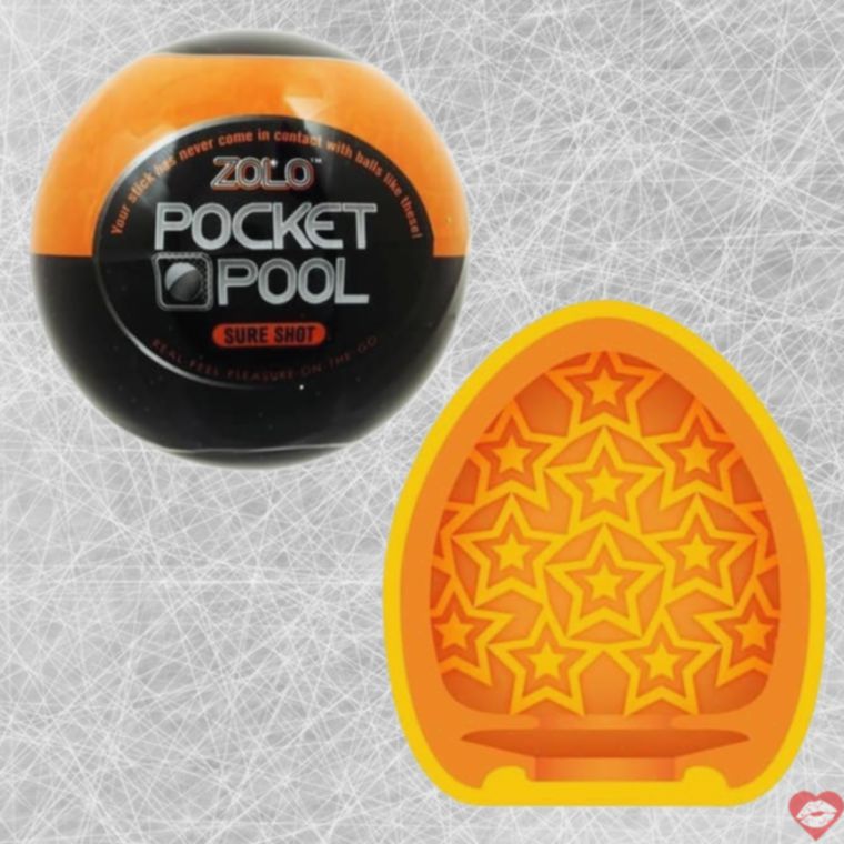 Zolo Pocket Pool Sure Shot trắng đàn hồi đạt cực nhanh gọn