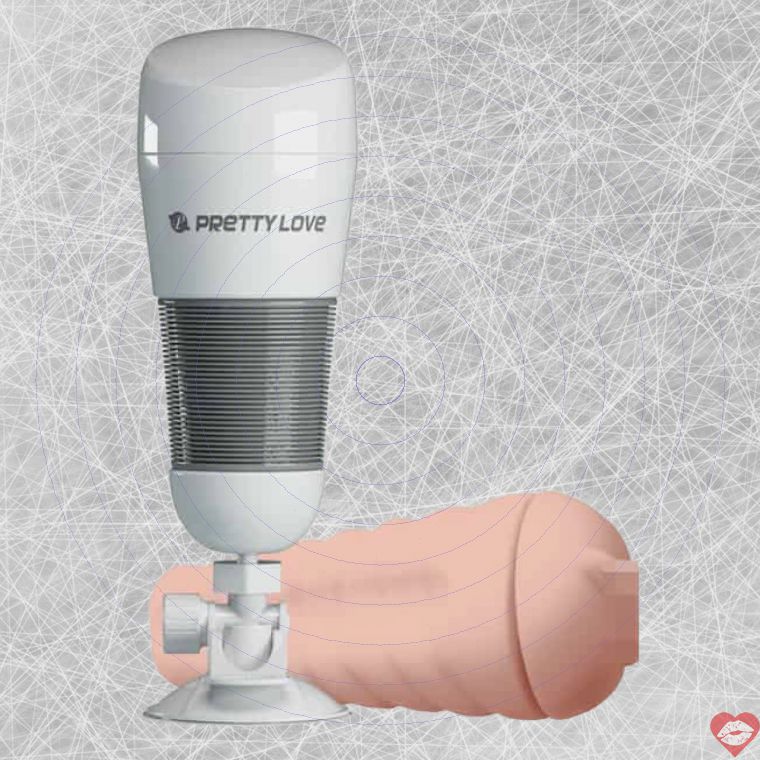 Pretty Love Hedy âm đạo TPE trắng suction thực tế