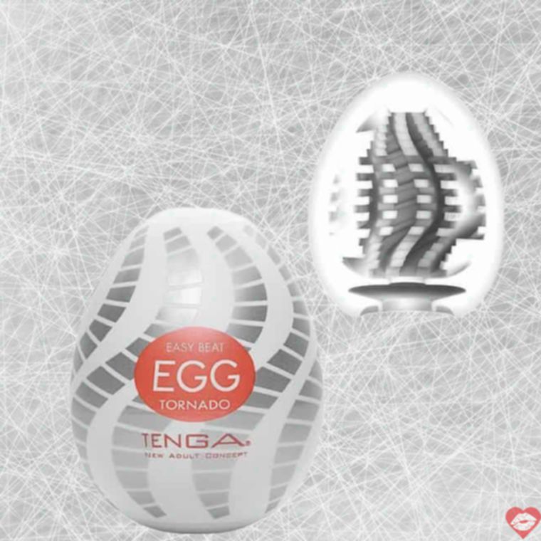Tenga Egg Tornado Trắng - Xoáy Cuồng Nhiệt Nhỏ Giọt