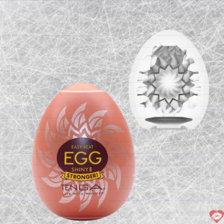 Tenga Egg Hard-Boiled Shiny II Masturbator Trứng Siêu Mềm Mịn