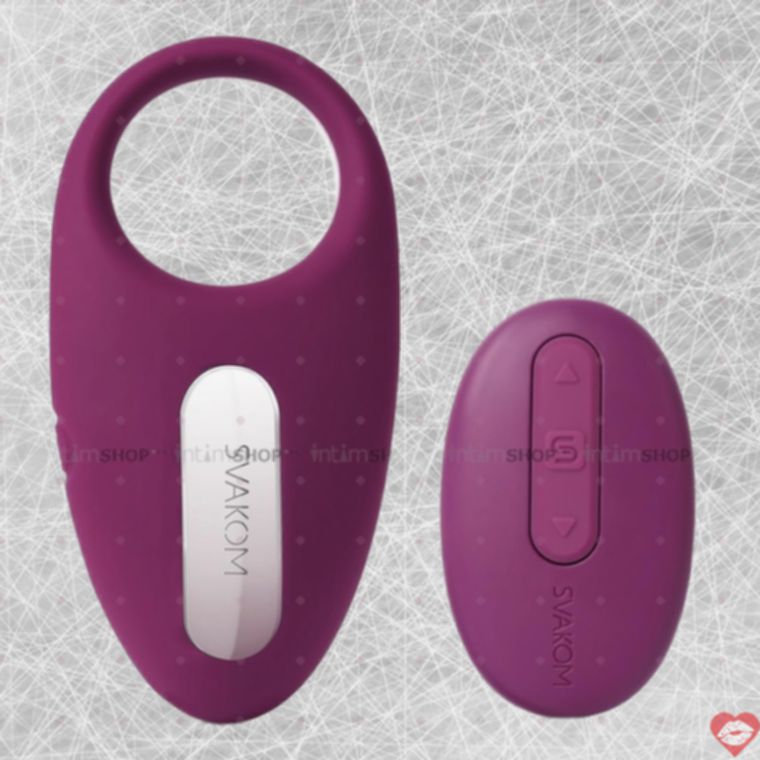 Svakom Winni Vòng Rung Tím Remote 3cm Siêu Mạnh