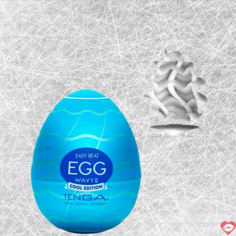 Tenga Egg Wavy Cool Trứng Rung Lạnh Thỏa Mãn