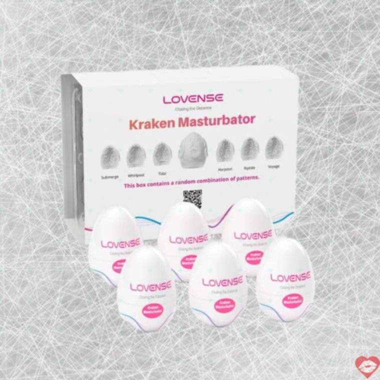 Bộ 6 Lovense Kraken Masturbator TPE Siêu Mịn Thỏa Mãn