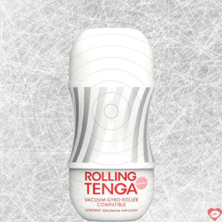Tenga Rolling Cup Gentle White Vacuum Gyro Siêu Mềm
