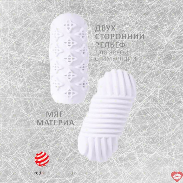 Lola Marshmallow Maxi Honey Masturbator Trắng 2 Lỗ Mềm