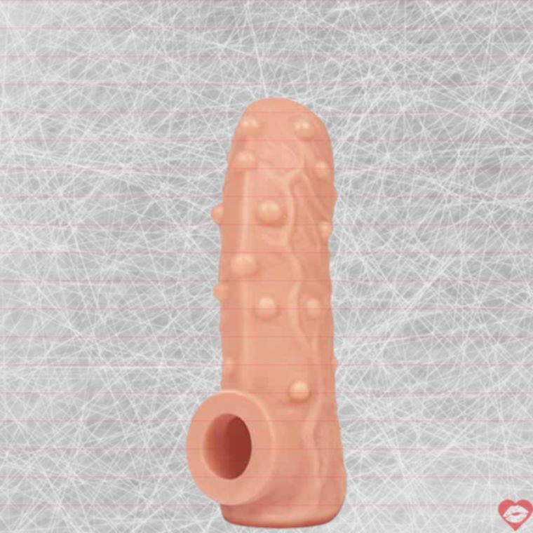 Kokos Nude Sleeve Lồn Mở Đầu Lớn Hút Bi 14cm