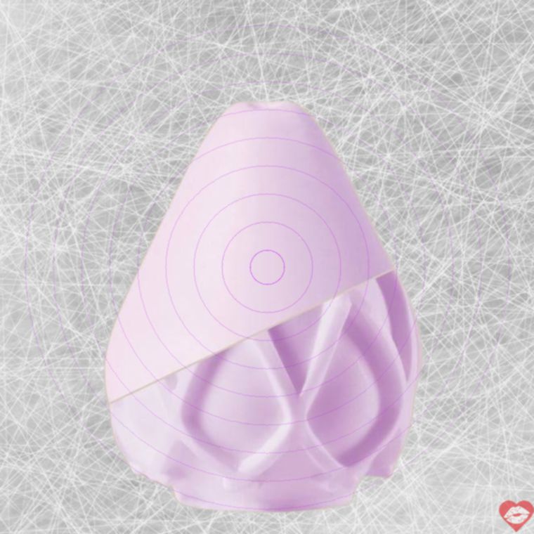 Masturbator Lola Take it Easy Chic tím mini TPE dễ mang cực phê