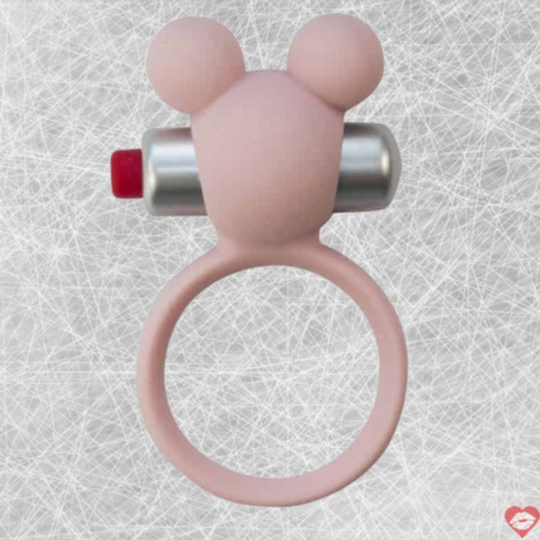 Lola Minnie vibro ring hồng silicone kéo dài khoái