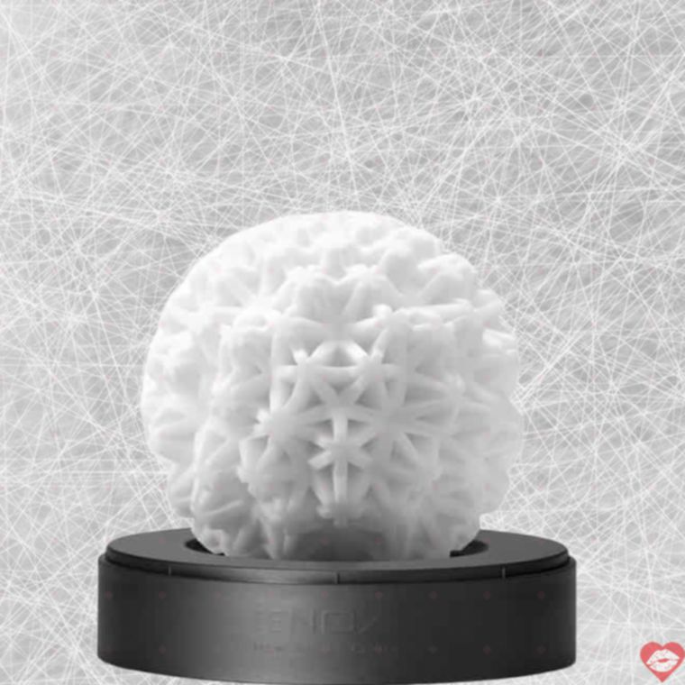 Masturbator Tenga Geo Coral Trắng Gợn Sóng
