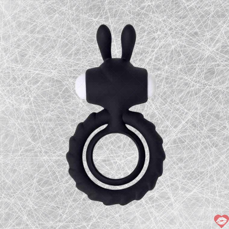 Jos Bad Bunny Vòng Rung Đen 9cm Thỏ Quỷ Ác