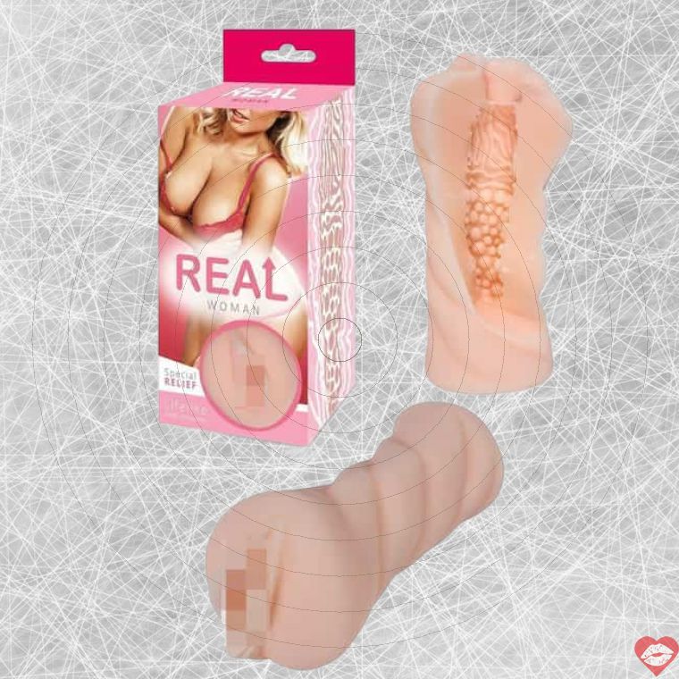 Masturbator âm đạo Real Woman blonde TPE thực tế 14.5cm