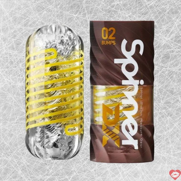 Tenga Spinner DX Bumps Vàng TPE 13cm Siêu Dày