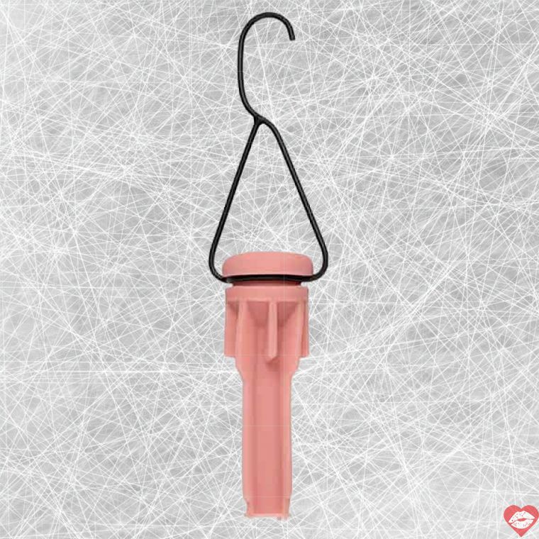 Fleshlight Hang Dry Holder Đen Kim Loại Treo Khô Nhanh