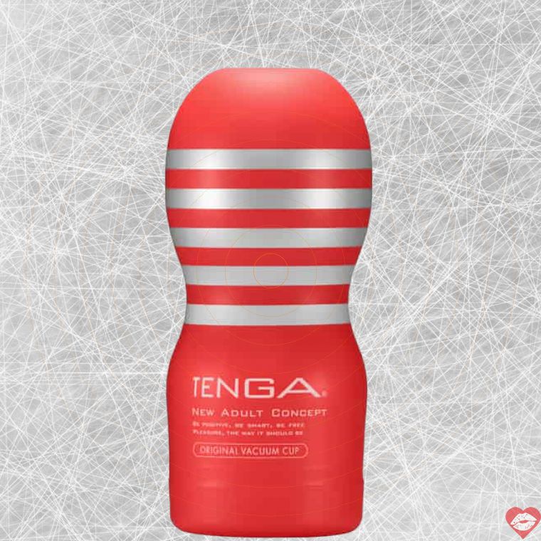 Tenga Vacuum Cup Đỏ Hút Siêu Mạnh 15.5cm