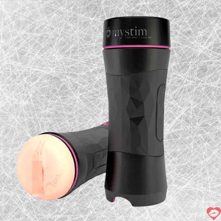 Masturbator Mystim Opus Vagina Đen Thực Tế