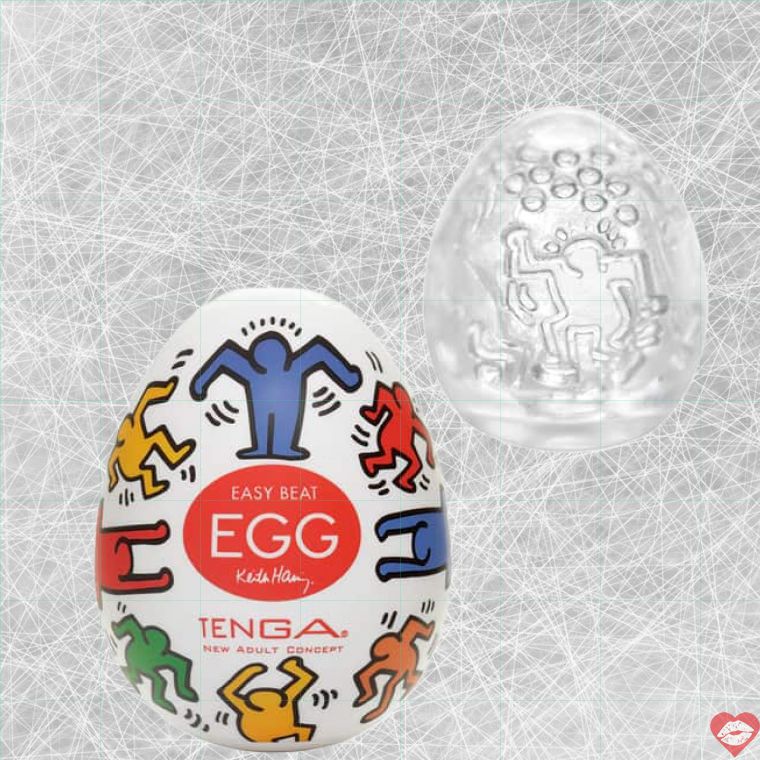 Tenga Egg Keith Haring Dance Trứng Siêu Mềm