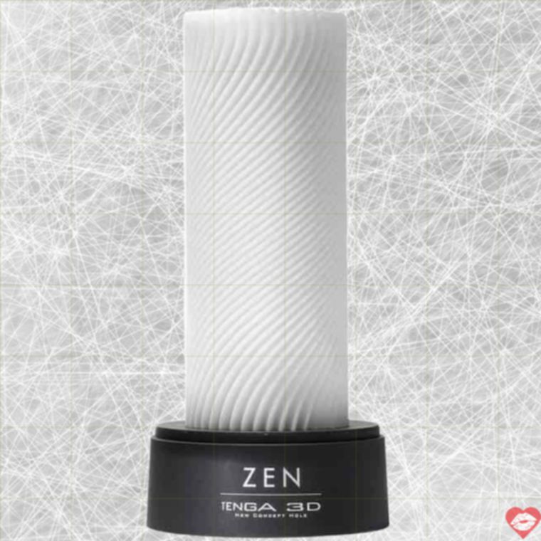 Masturbator Tenga 3D Zen Trắng Sóng Siêu Thư Giãn
