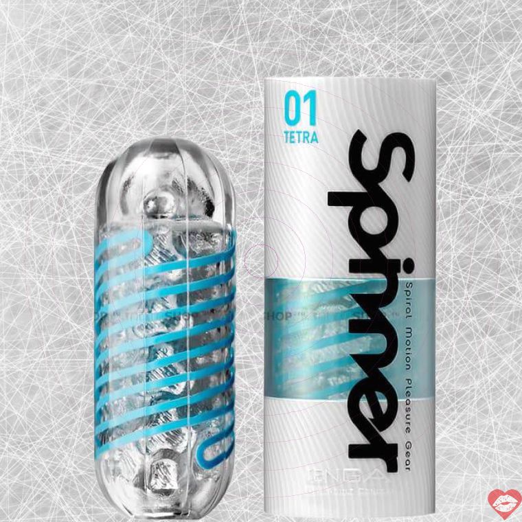 Tenga Spinner Tetra Xanh 13cm Xoáy Siêu Thú
