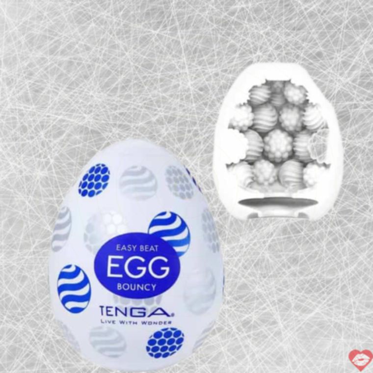 Tenga Egg Bouncy Masturbator Trắng Siêu Bật
