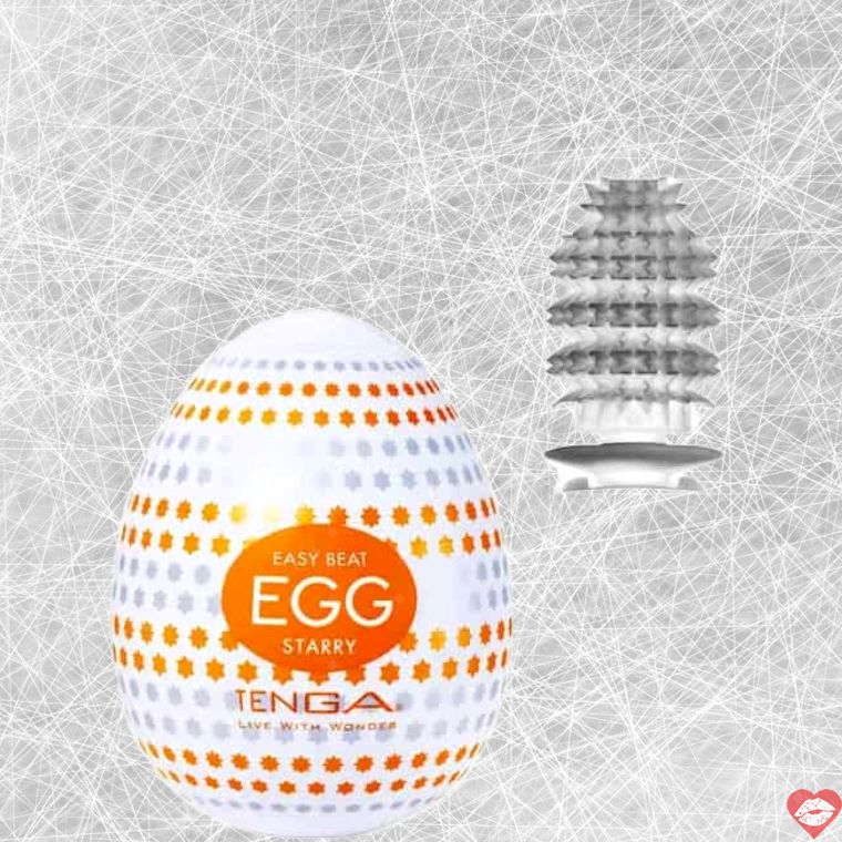 Tenga Egg Starry Trứng Trắng Siêu Mạnh Mịn