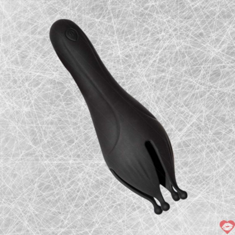 Nasstoys Hút Mút Oral Siêu Thật Đen Rung 14cm