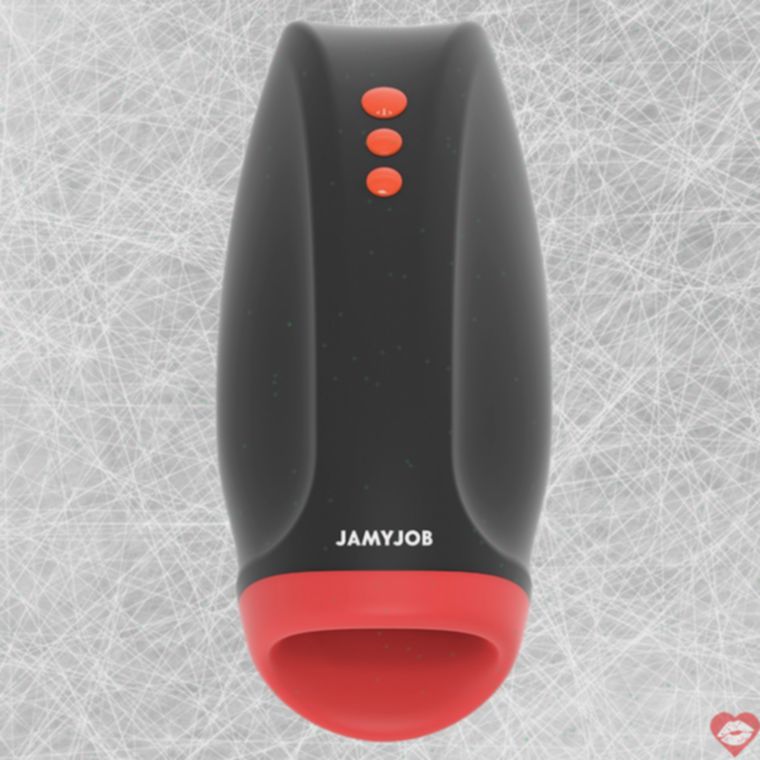 Jamyjob Novax Rung TPE Đen 19.7cm Tây Ban Nha