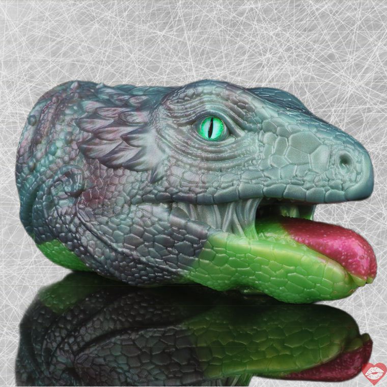 FAAK Lizard Oral Pussy Thú Hoang Dã Thổi Kích Thích