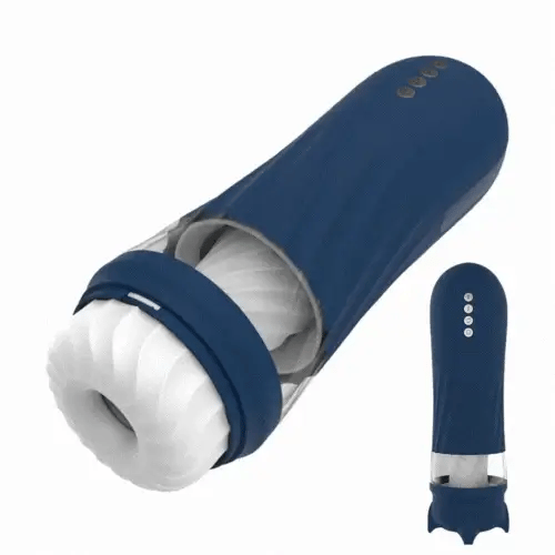 Rocket Stroker Điện 5 Chế Độ Xoay Đẩy Thực 