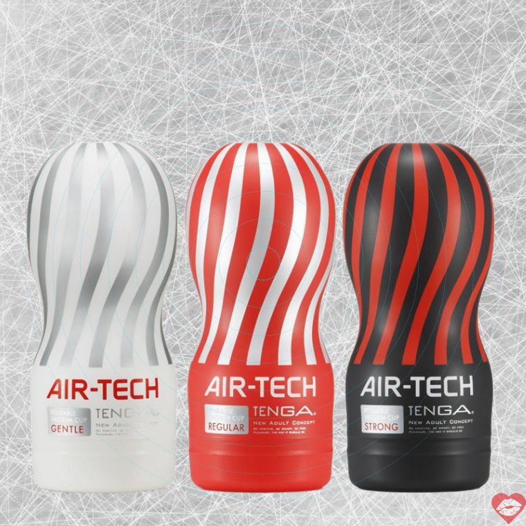 Tenga AIR-TECH Cup Hút Mạnh Tái Sử Dụng Đỉnh 