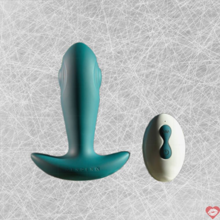 Gender X Tapper Plug Rung Từ Xa Đẩy Sâu Nhịp Nhàng 