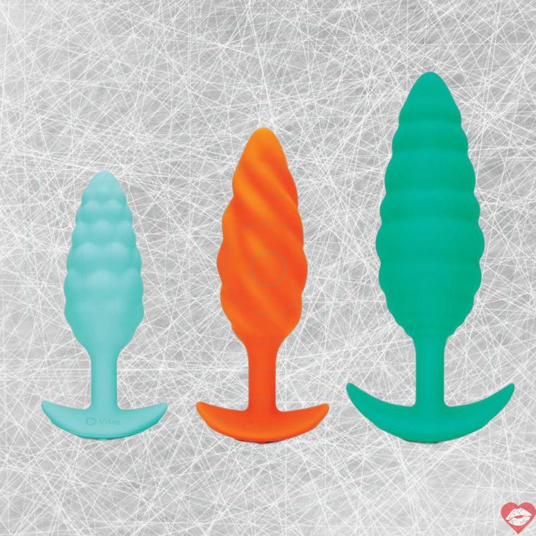 b-Vibe Pổi Mông Gợn Sóng Nhiều Kích Cỡ Siêu Cảm