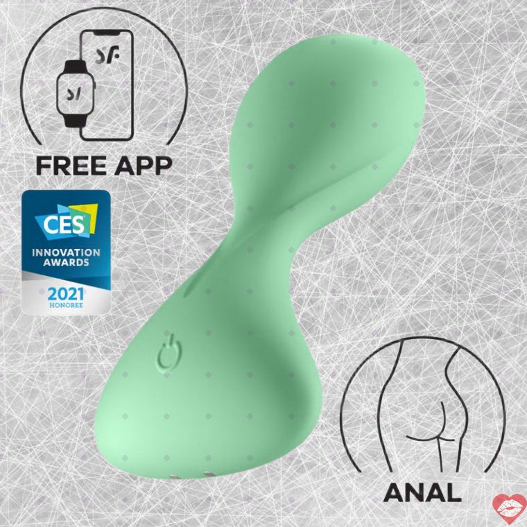 Satisfyer Trendsetter vibrator hậu môn lưỡi phẳng rung mạnh kích thích