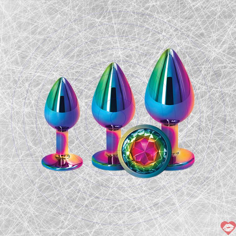 Kit Plug Cầu Vồng Rainbow Gem Huấn Luyện Đa Màu