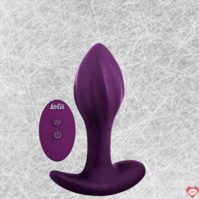 Lola Games Charm Plug Tím Điều Khiển Từ Xa