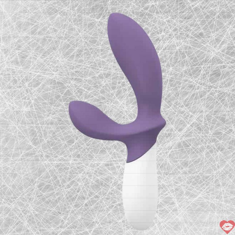 Lelo Loki Wave 2 Tím Prostat 19cm Sóng Ngón Tay