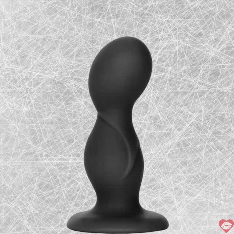 CalExotics Back End Play kích thích hậu môn đen silicone