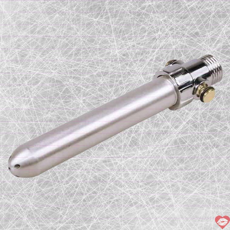 Orion Anal Douche Kim Loại Bạc 2cm Làm Sạch Sâu