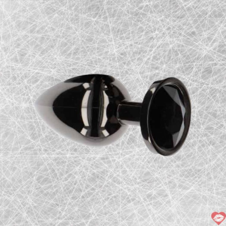 Taboom Jewel Plug L Đen 4cm Kim Loại Sang Trọng