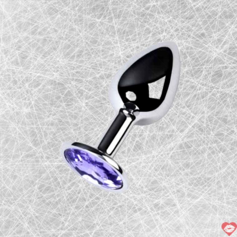 Toyfa Metal Plug Tím Crystal Siêu Sang Trọng