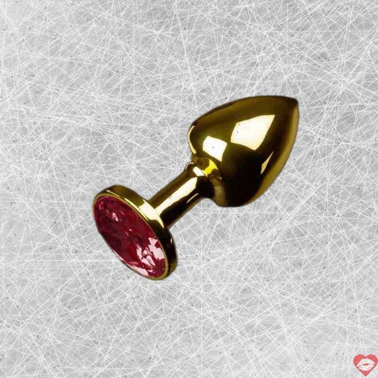 Pikant Plug Ruby Vàng Nhỏ Lấp Lánh