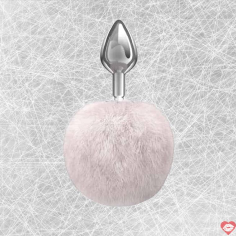 Plug Lola Diamond Twinkle Bạc Đuôi Trắng