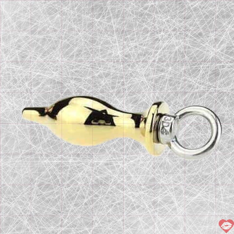 Pổi Hậu Môn 4Sexdream 10.5cm Vàng Kim Loại Cao Cấp