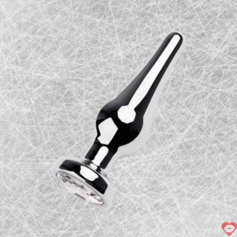 Toyfa Metal Plug Kim Cương Bạc 10cm