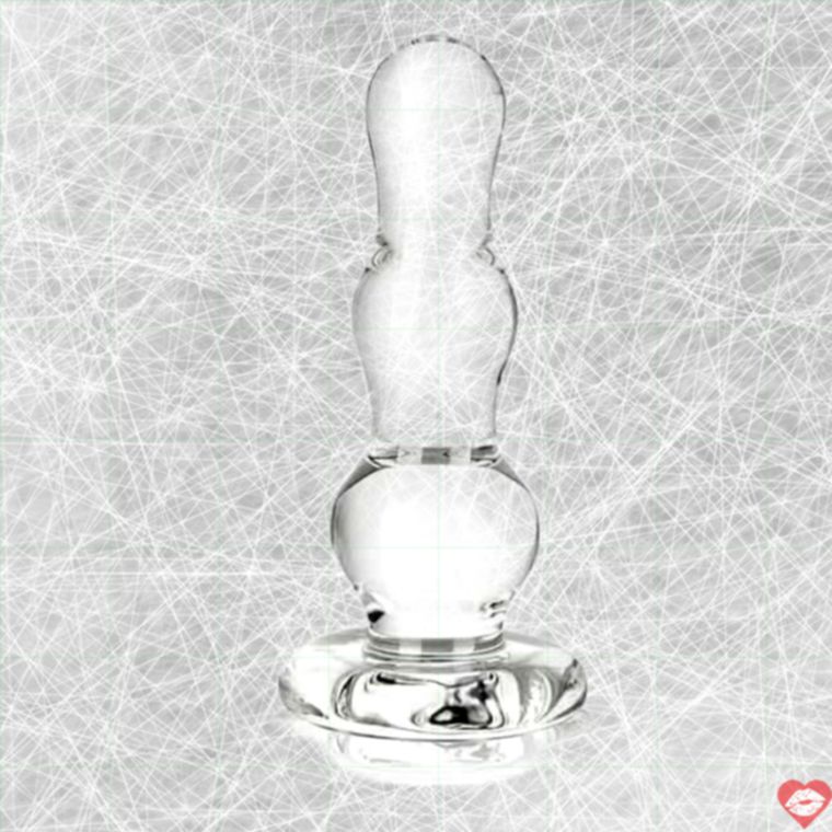 Đồ chơi anal Glas cây thông kính 9cm