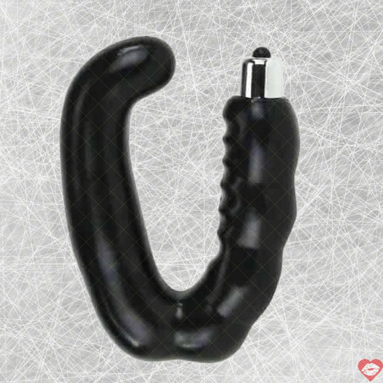 Baile Massager TPR Rung Prostate Clit Đen